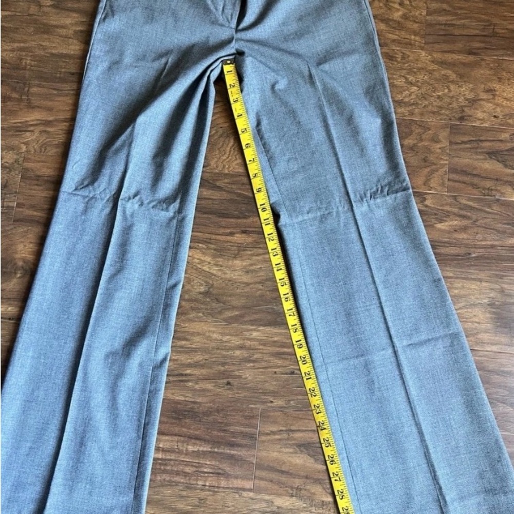 Express Light Gray Boot-Cut Dress Pants